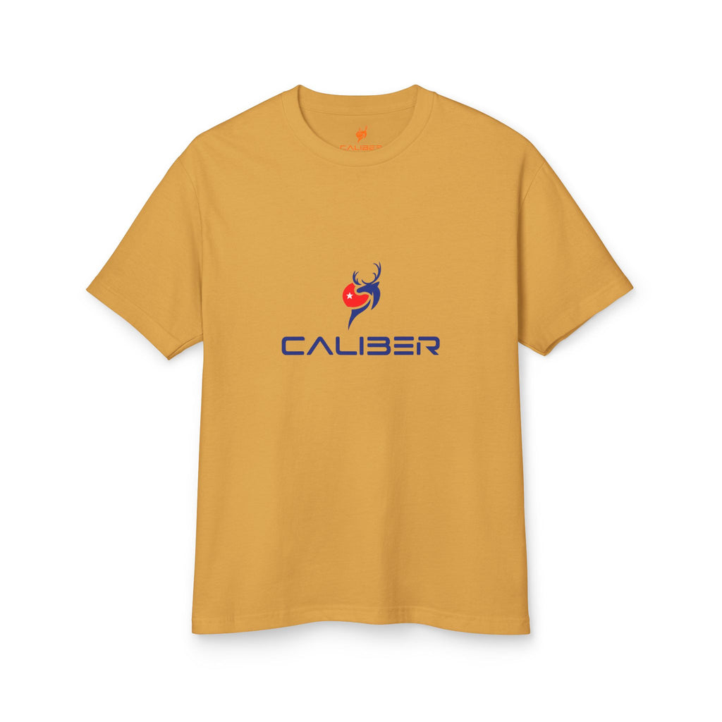 T-Shirt — Minimal Orange Deer Logo Tee