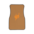 Brown Deer Logo Car Floor Mat — Durable Single-Piece Auto Mat