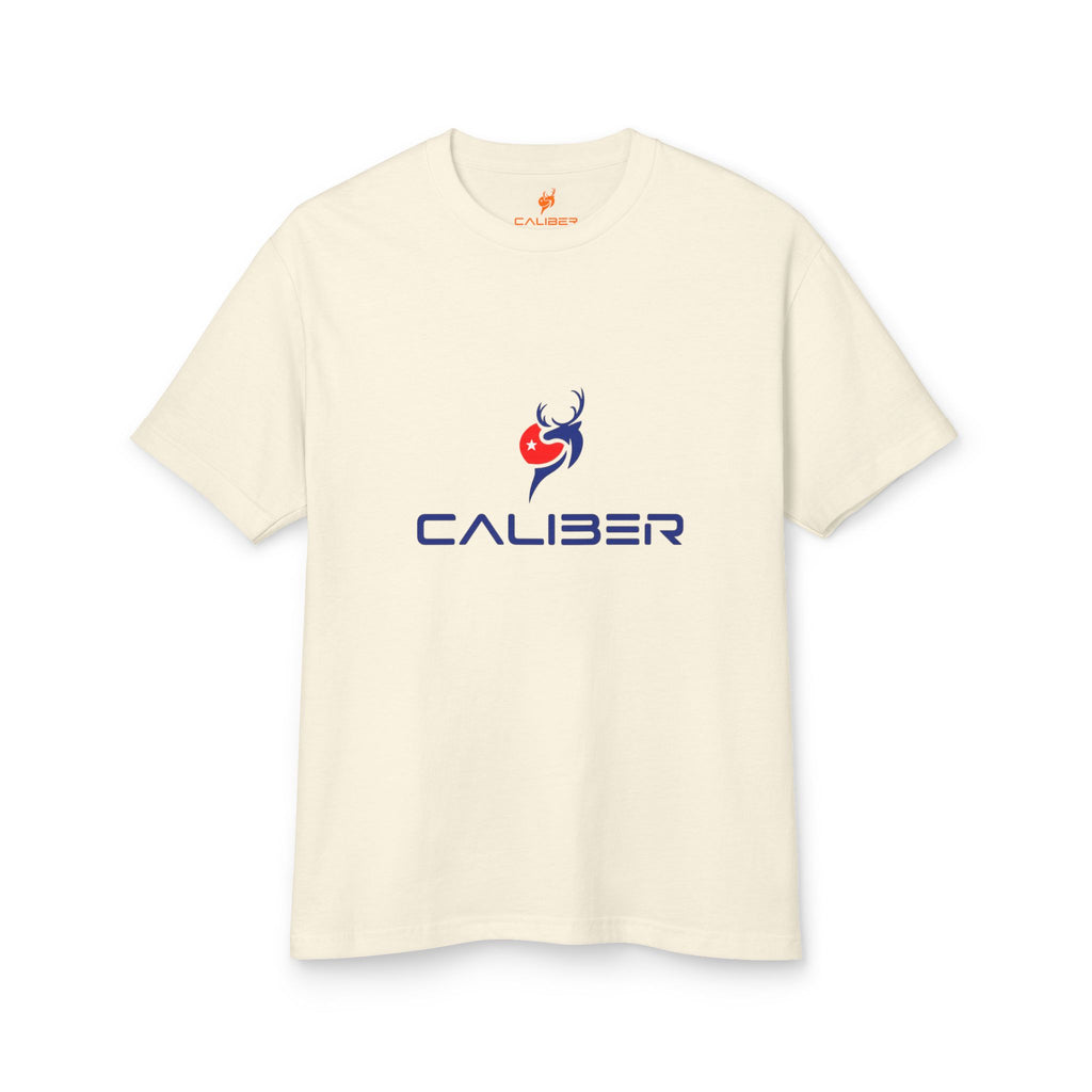 T-Shirt — Minimal Orange Deer Logo Tee