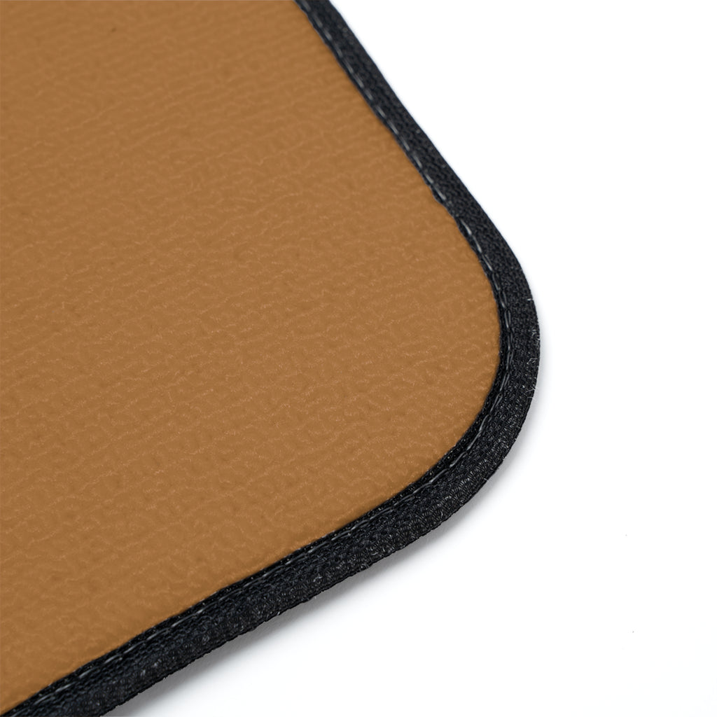 Brown Deer Logo Car Floor Mat — Durable Single-Piece Auto Mat
