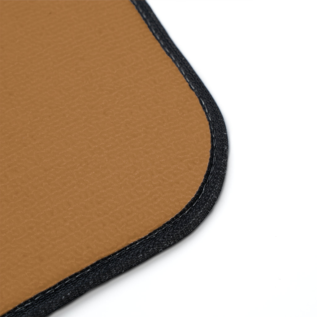 Brown Deer Logo Car Floor Mat — Durable Single-Piece Auto Mat
