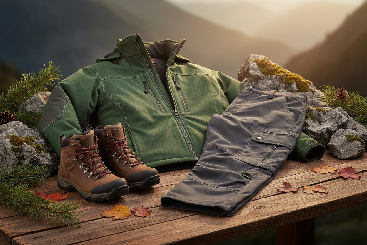 Rugged outdoor wear